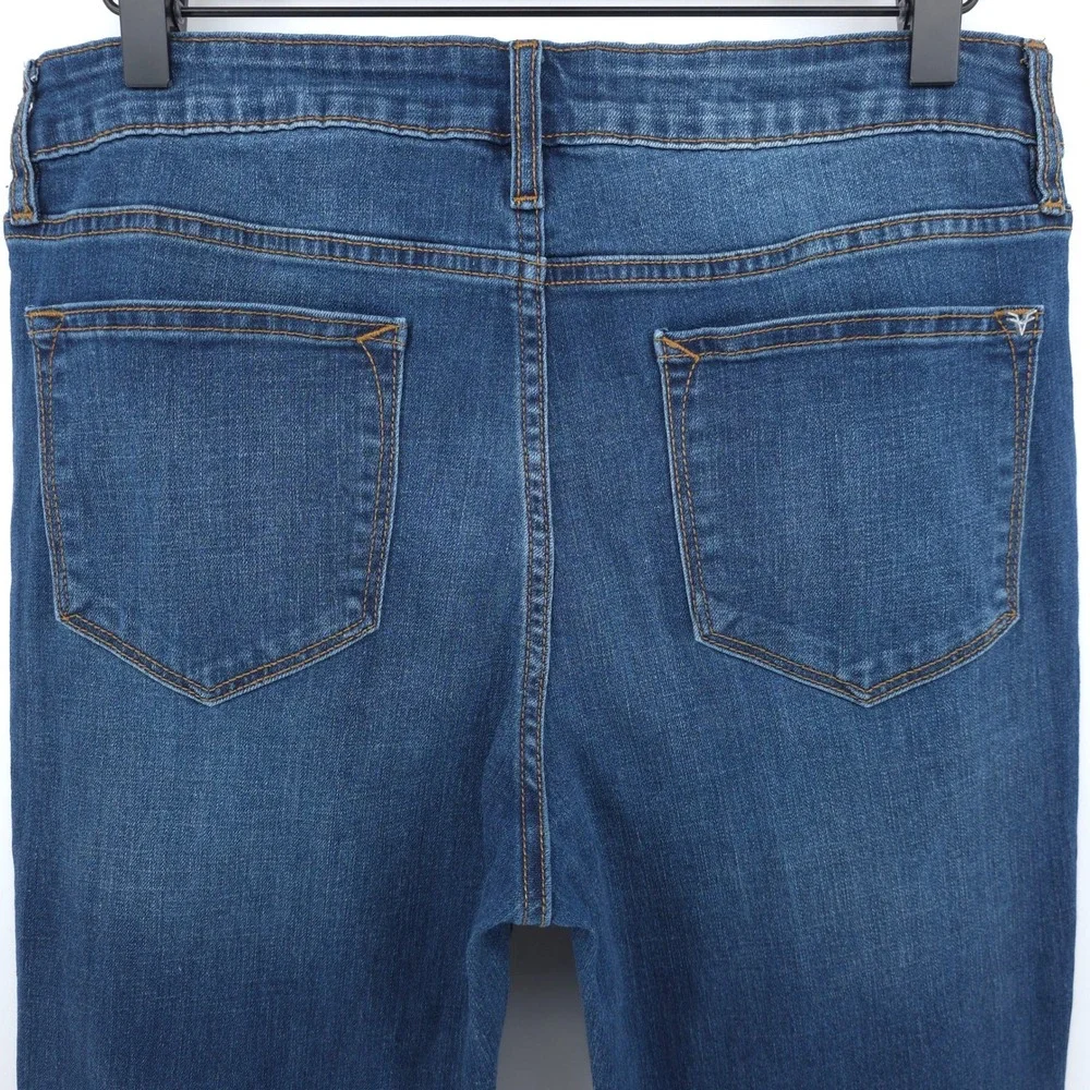 Vigoss Womens Marley Skinny Jeans 29‎ Medium Blue Casual Distressed Denim